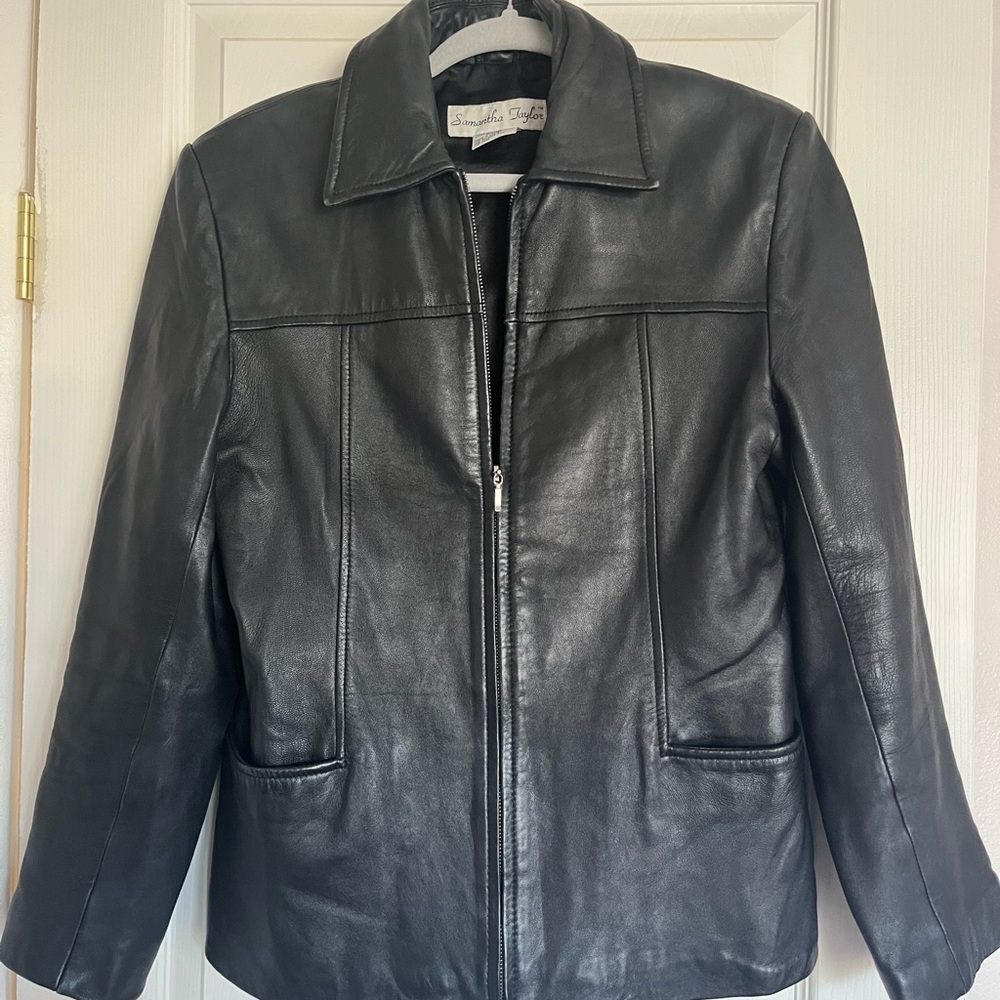 Black Genuine Leather Jacket